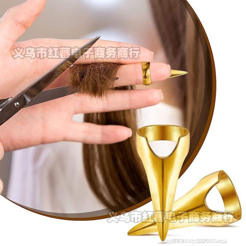 Fun Nail Accessories Hair Hook Hairdressing Tools European and American Foreign Trade Jewelry Personalized Nail Ring Distributor