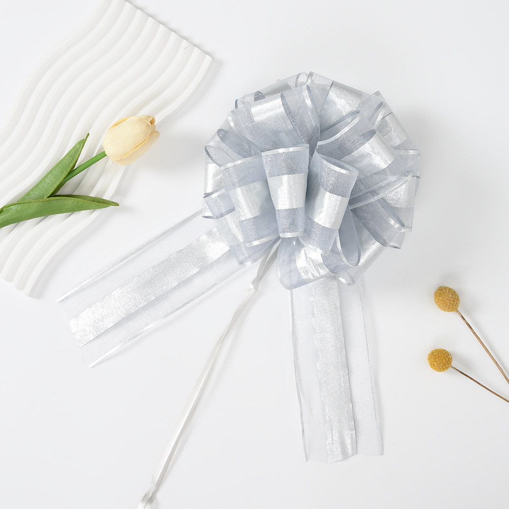 Nuevo 70 hilo de nieve esférica flor de regalo de Navidad embalaje de cebolla dorada hilo de nieve esférica tira de color 7 pulgadas