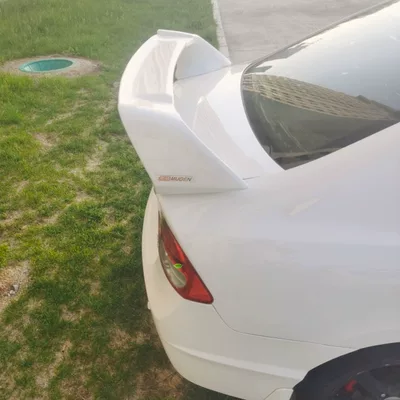 Suitable for Honda Eighth-Generation Civic Motorcycle tail - honda-civic2008-2015-fd2-three-section-style-taffeta-white-delivered-with-metal-label