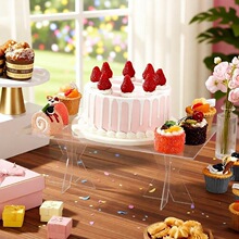 Z 43001 Acrylic Transparent Dessert Display Stand �ǿ���͸��
