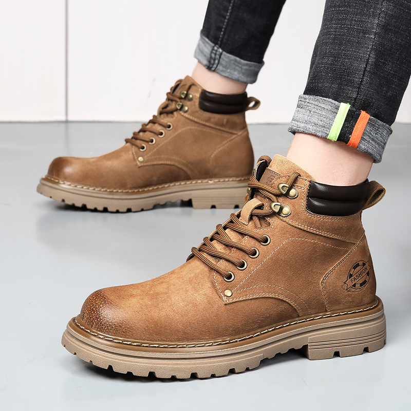 7279 남성 신발 1 브라운 플러스 벨벳