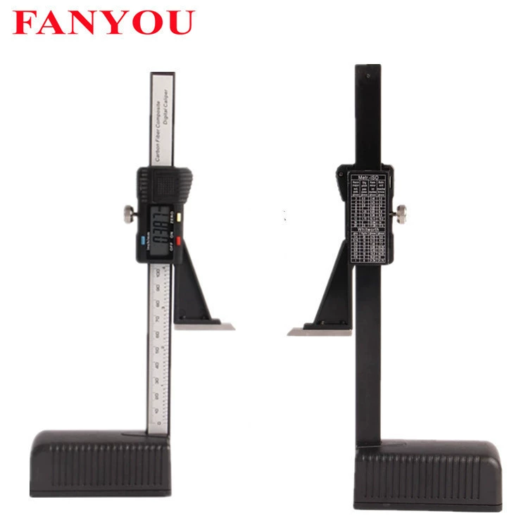 Fanyou Mini пластик с магнитным электронным цифровым дисплеем высотомер деревообрабатывающий стол пила высотомер скрайбинг линейка угловой датчик