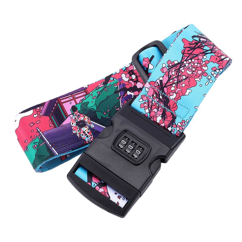 Одно слово камера ремень привязки ремень три-значный пароль тепловой передачи цвет упаковка камера ремень оптом