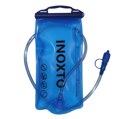 Cross-border outdoor water bag EVA drinking water bag 1L-2L portable water bag soft water bottle running sports water bottle water bag wholesale