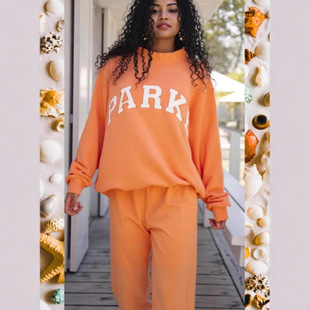 2025 Cross-Border Women's Casual Hoodies Women's Sweatshirts Sports Fitness Embroidered Hoodies Factory Direct Sales