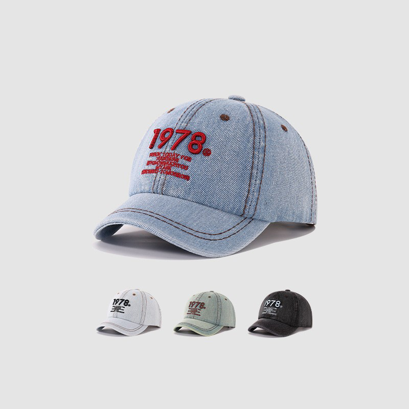 Nuevo sombrero para niños, sombrero de béisbol de vaqueros, sombrero de verano, sombrero de protección solar para niños, sombrero de lengua de pato de moda