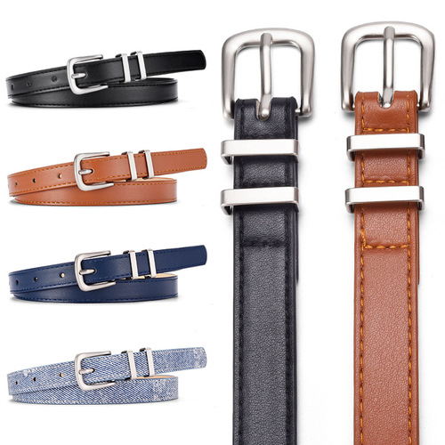 Fall Y2K Pin Buckle Versatile Casual Decorative Skirt Belt Women's Fashion Jeans Belt Women