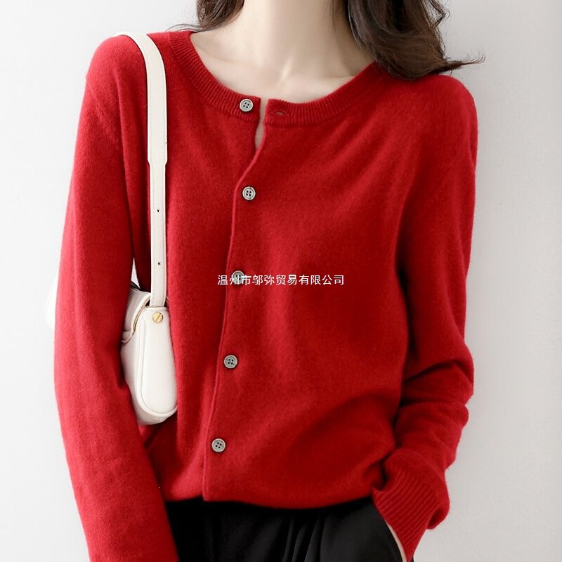 Off-Season Clearance 38 Knitted Cardigan Women's Sweater 2026 Spring and Autumn Short Round Neck Loose Coat Plus Size Sweater Off-Season Clearance 38 Knitted Cardigan Women's Sweater 2026 Spring and Autumn Short Round Neck Loose Coat Plus Size Sweater