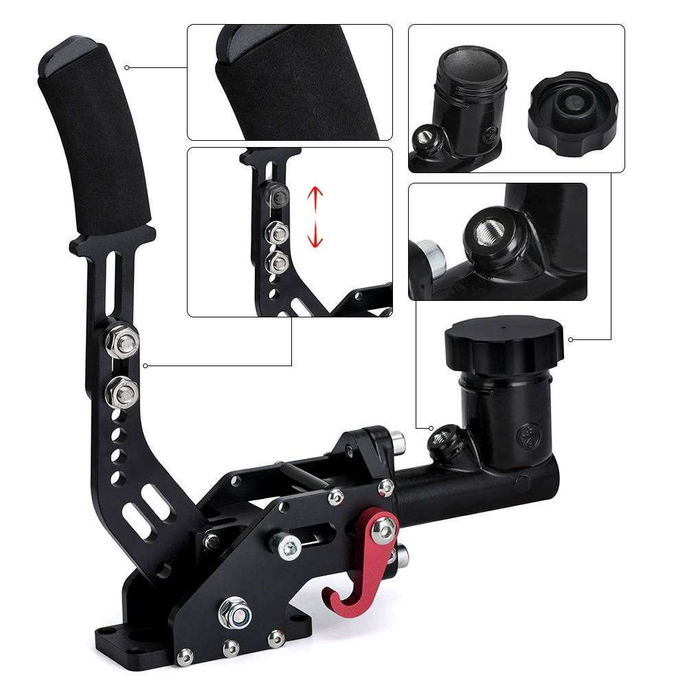 Модификация автомобиля, универсальный гидравлический ручной тормоз, гоночный дрифт, конкурентоспособный ручной тормоз с тормозным маслом, алюминиевая тормозная бутылка для хранения масла