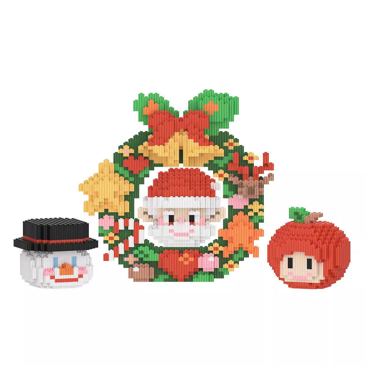 블록 꽃 블록 레고 작은 입자 퍼즐 조립 장난감 8-18 세 성인 소년 소녀 생일 선물