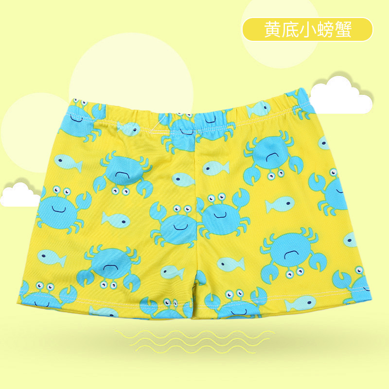 Bañadores de natación para niños moda dibujos animados impresos troncos de natación para niños playa para niños de secado rápido transpirable Boxer pantalones cortos de natación al por mayor