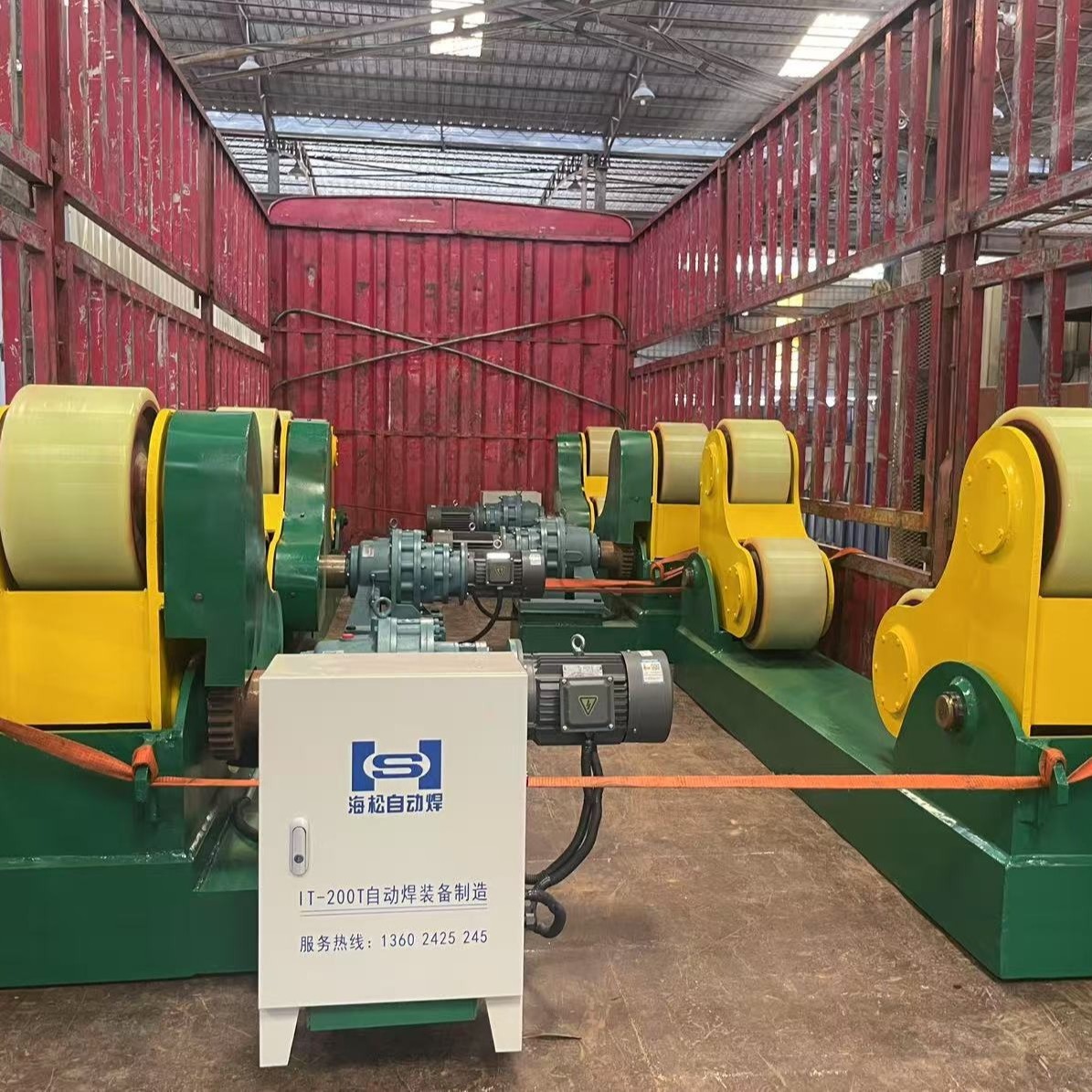 自调式5吨10吨20吨30吨40吨50吨60吨80吨焊接滚轮架：22年厂家