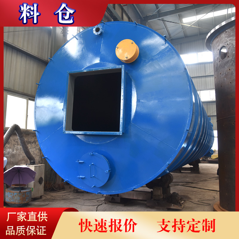 500吨立式石灰料仓厂家加厚碳钢材质水泥仓价格荥矿机械