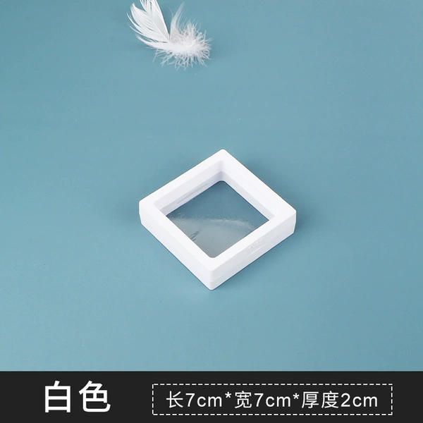 7*7cm white 5 pcs