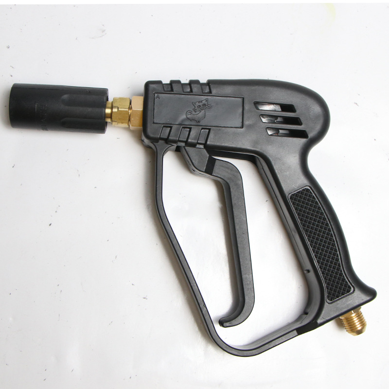 280/380/55/58 자동차 세탁기 고압 스프레이 건 청소 기계 물총 헤드 플라스틱 건 헤드 덕빌 구리 노즐