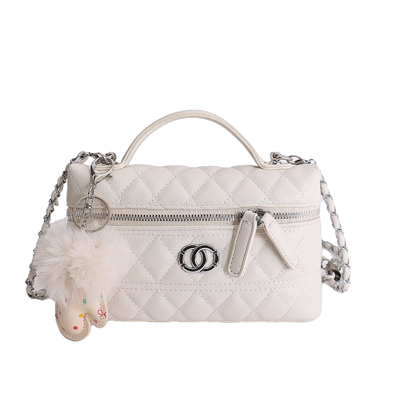 Bolso de mano de alta sensación 2026 nuevo bolso de cadena pequeña bolso cuadrado pequeño bolso de moda pequeña caja de viento de fragancia