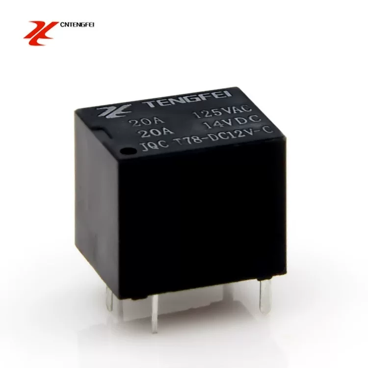 Реле автомобильное T78 12В5В6В9В24В5 Малое реле 12ВT78sra-12vdc-c20A