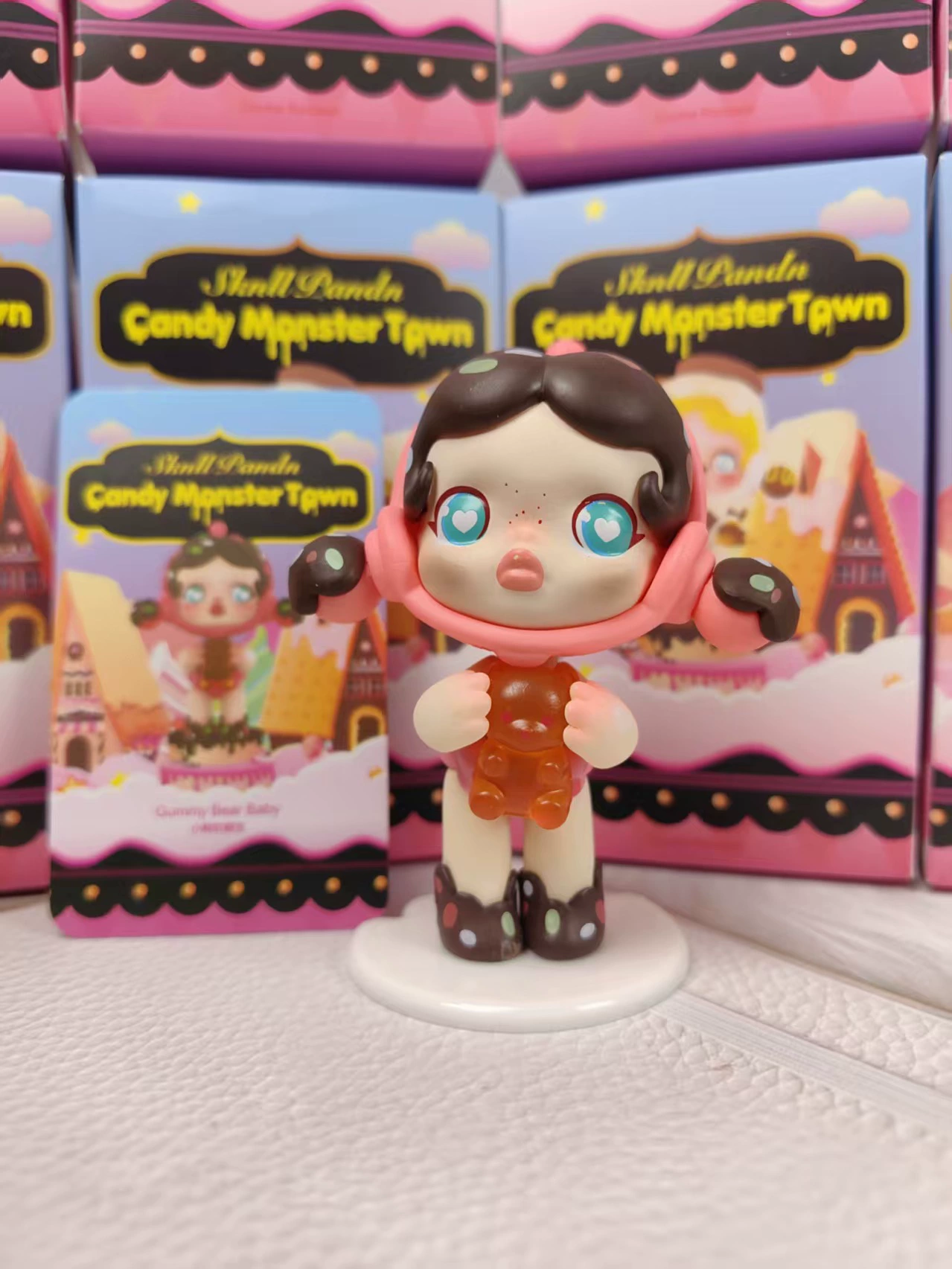 Материнская земля (Motherland) Серия Bubble Mart SKULLPANDA Candy Town Серия слепые коробки фигурки модные игрушки кукольные украшения