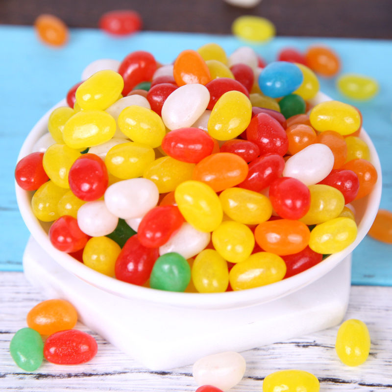 Lively Color Fruit Flavored Gummy Candies Large Jar Bottled Rainbow Juice Gummies for Kids Leisure Snacks Wholesale