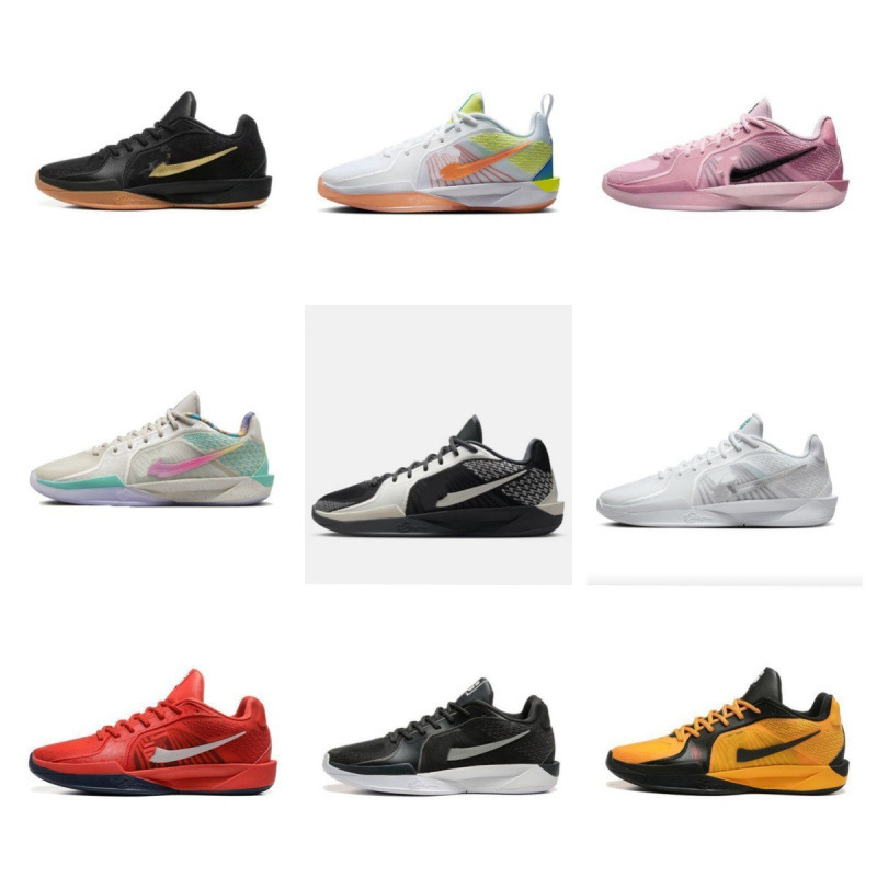 Cross-Border Putian Pure Original Sabrina 2Nd Generation Sabrina2 Light Blue Air Cushion Practical Sports Basketball Shoes for Men and Women