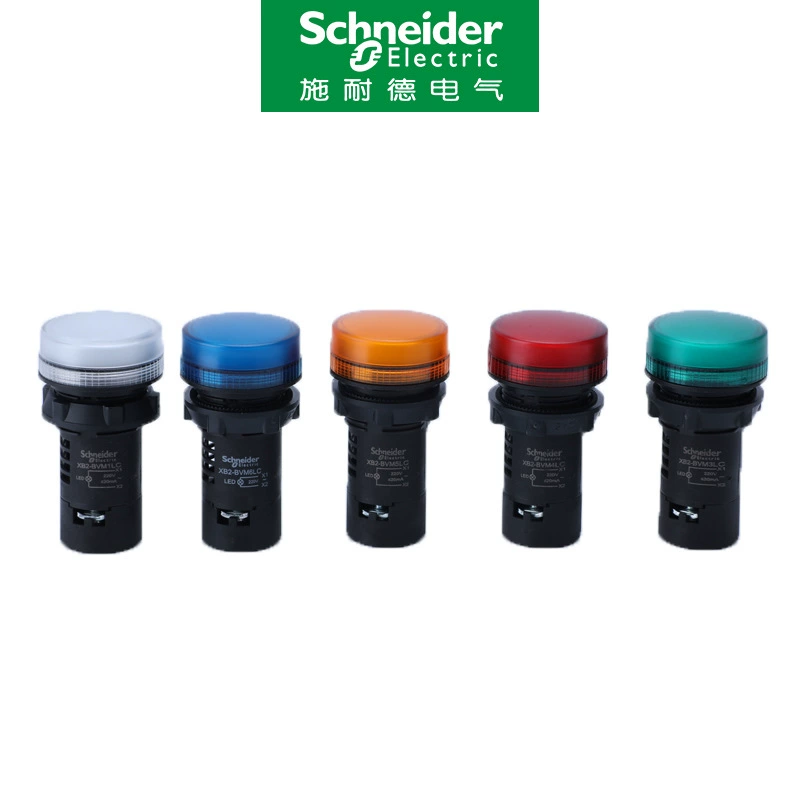 Индикатор LED красный и зелёный Schneider XB2BVB XB2BVM XB2BVQ 1LC 3LC 4LC 5LC 6LC