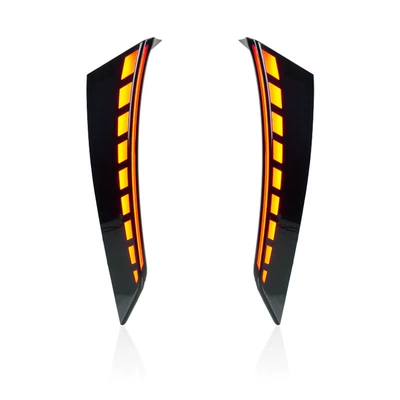 Applicable to Toyota Senna LED rear light rear bumper light modified driving brake turn light from 21 to 22 (Tail light) - three-functions-horse-racing-model-meteor-model-domestic-modelnon-destructive-model