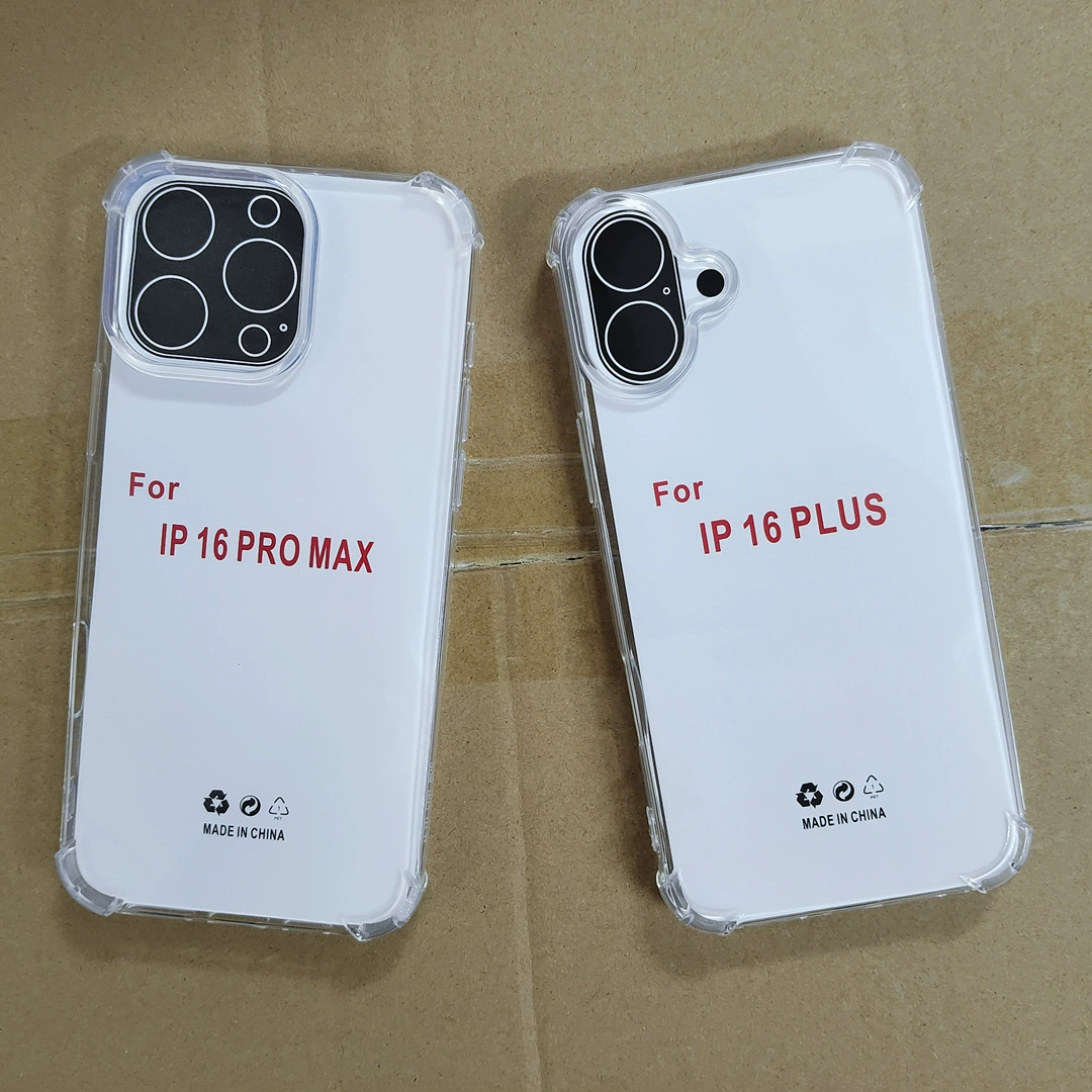 Прозрачный прямой край TPU мягкий чехол для IPHONE14 с воздушной подушкой защиты углов, TPU место