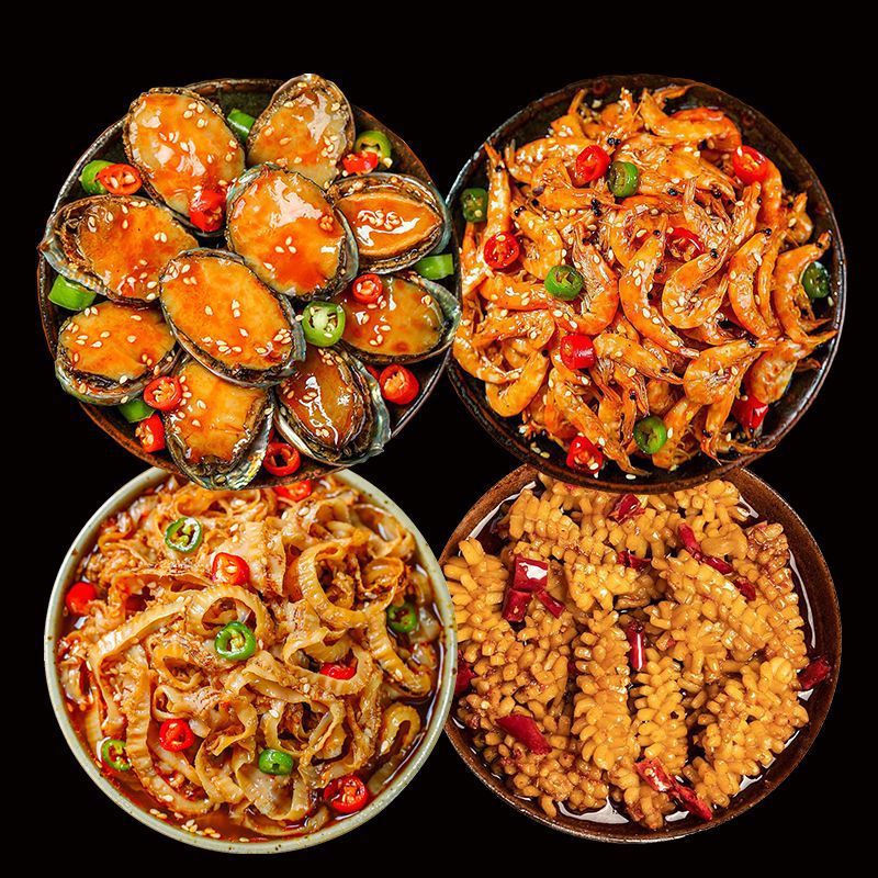 친펜~전복+오징어+립+크릴