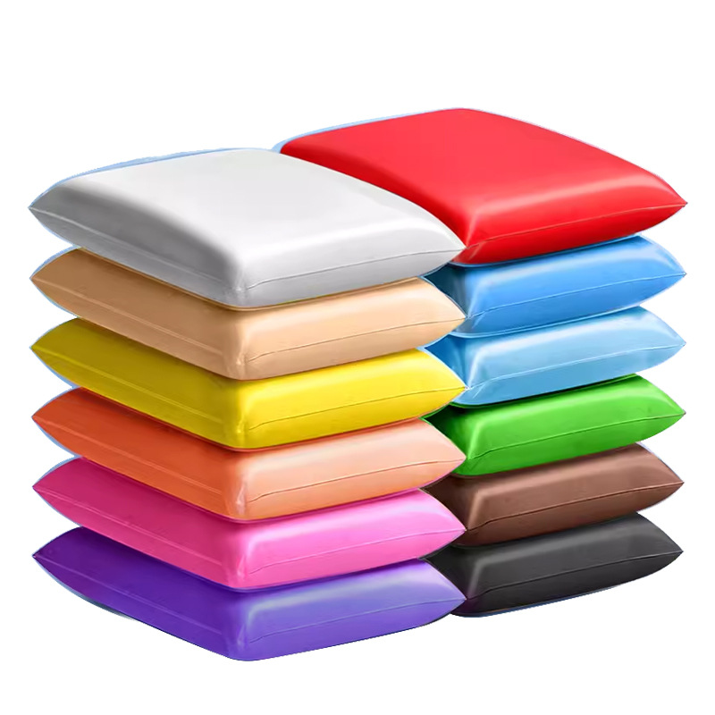 Customizado arcilla ultraligera 500 g empaque grande arcilla fabricada 36 color 100 g etiquetado placa blanca