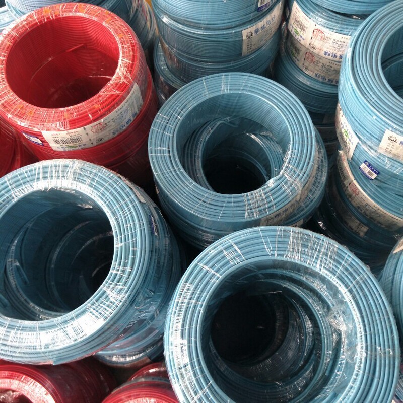 Panda Wire Single Core Hard Wire Bv1.5 Black Blue White Red Yellow Cable Bv2.5Bv4 Two-Color