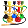 Cross -border factory cargo source water cigarette pot full set of small Arabian water smoke iron smoke water smoke accessories acrylic water smoke