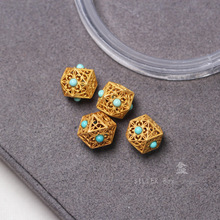 S925�y �ŷ�����ʯ�����U����� �Ƕ�G��ʯ  DIY��������