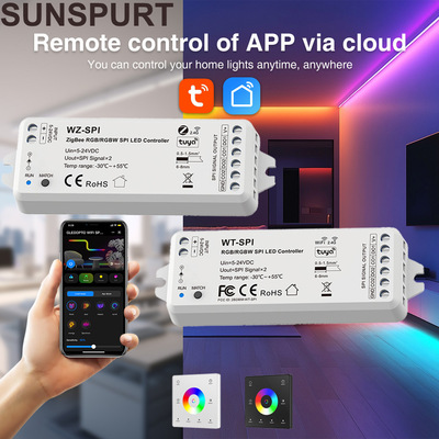 Смарт-контроллер Tuya WIFI/Zigbee Symphony, водные гонки, управление музыкой, WT WZ-SPI, окружающее освещение