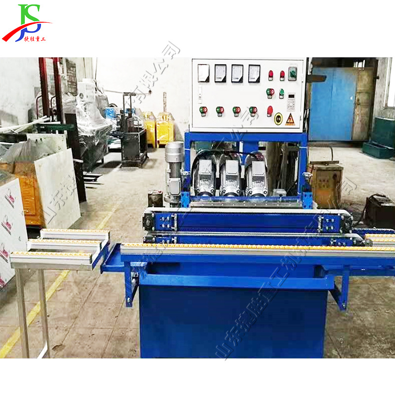 Máquina de corte de bordes de vidrio, máquina de corte de bordes lineales de vidrio de puerta de cristal de acero, máquina automática de biselado lineal de vidrio de puerta de gabinete