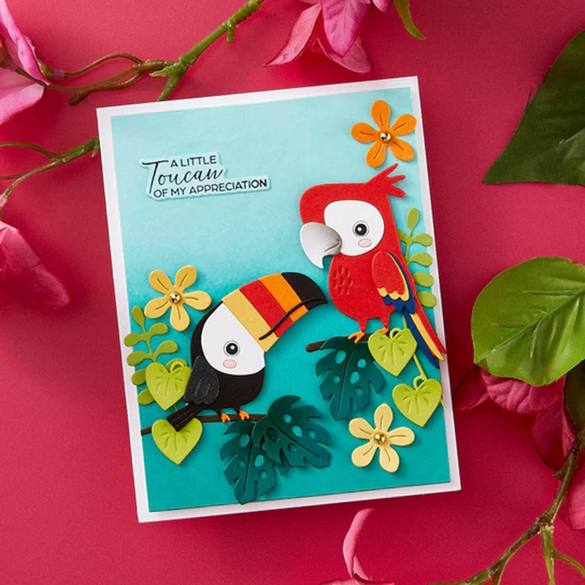 Картонная форма ножа для резки попугайной птицы, металл режущий SCRAPBOOK лезвие из стали, резка