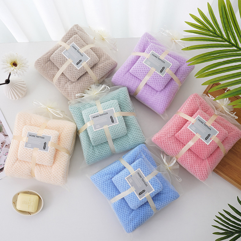 in stock Towel Bath Towel Letter suit Warp Knitted Cationic Coral Fleece Gift Towel Not Easy to Lose Hair Household Towel in stock Towel Bath Towel Letter suit Warp Knitted Cationic Coral Fleece Gift Towel Not Easy to Lose Hair Household Towel