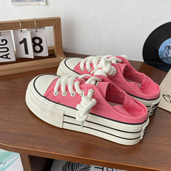 Women's 2023 Summer New Style Dual-Wear Canvas Shoes, Fashion Student Running Board Shoes, Casual Shoes for Women, Model 3116
