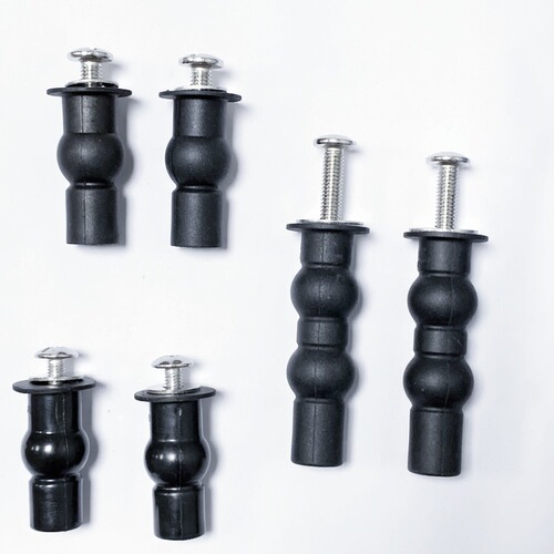 Manufacturer direct sale toilet seat fixing screw rubber expansion screw toilet seat fixing bolt