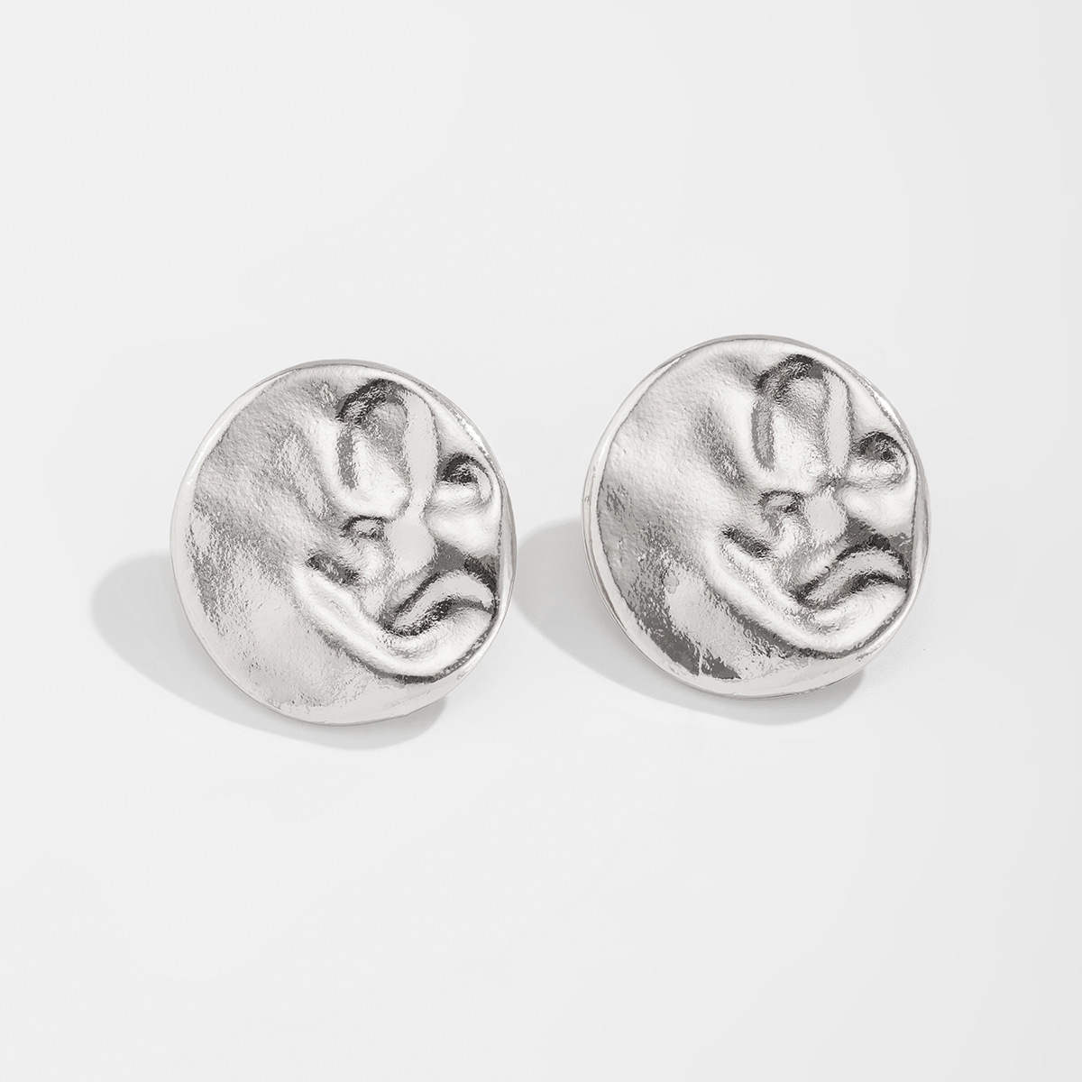 12g Weight Steel needle Ear Needle Material Drop Earrings, Ear Studs Classification 1 Pair Quantity Party, Street Occasion Alloy Material Geometric Pattern Women's Gender Polished Finish Plating Design Exaggerated, Punk Style 1 Pair Exaggerated Punk Geometric Plating Alloy Drop Earrings Ear Studs 12