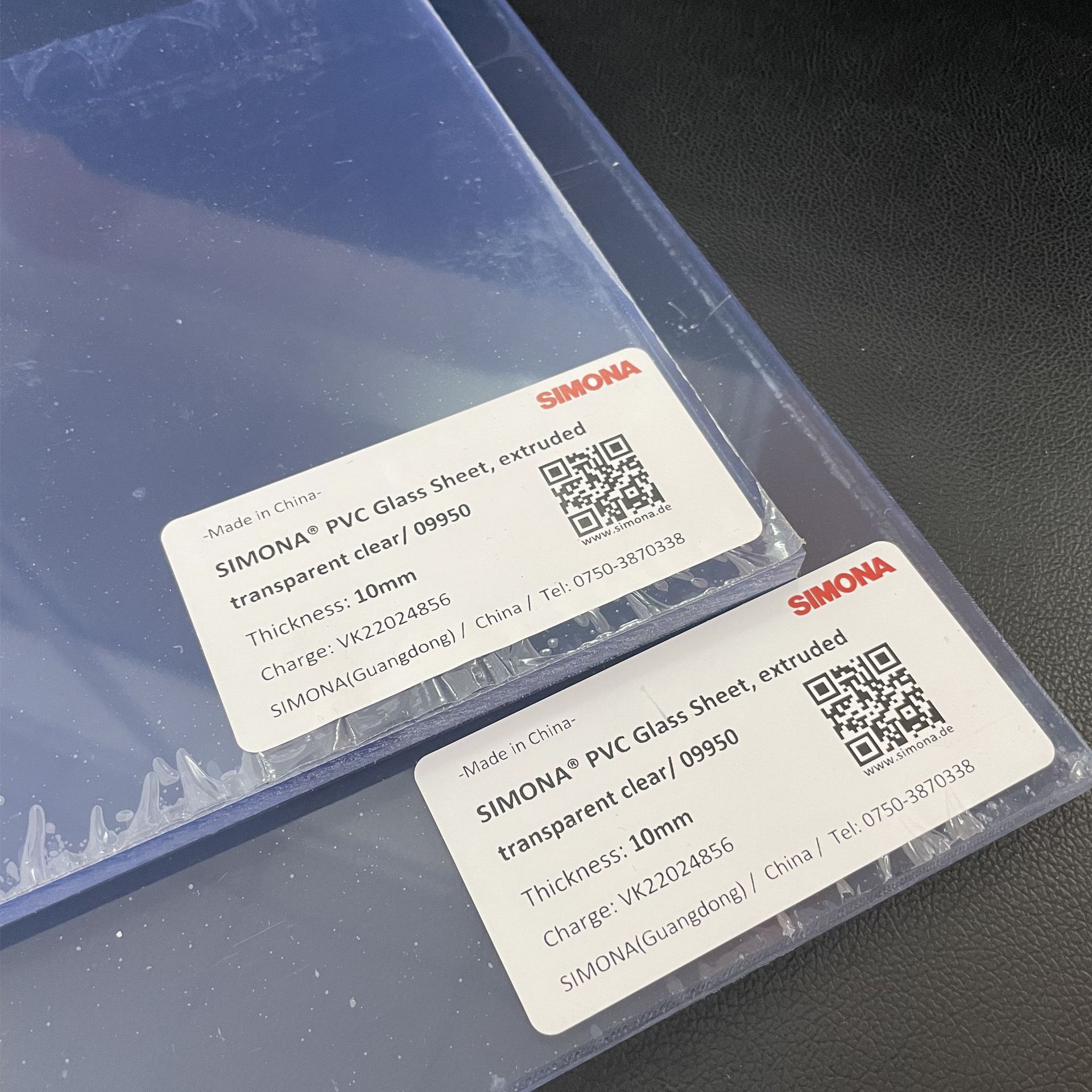 代理SIMONA PVC-glas板 耐清洁耐腐蚀耐化学阻燃PVC板透明PVC板
