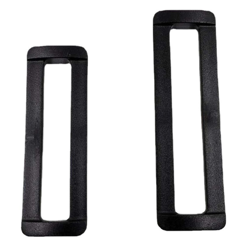 in stock supply POM plastic square buckle buckle luggage adjustment buckle webbing two buckle schoolbag adjustment buckle