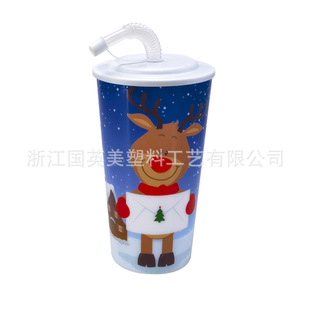 ���S�̓r�羳3D���w׃��700ml��ͯ�ɐ�����PP���ܱ����N�YƷˮ��