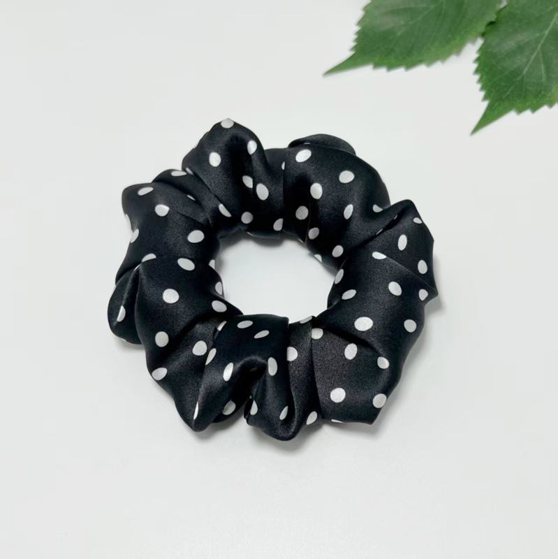 16 ミリメートルシルクヘアネクタイサテンシルクヘッドバンド小腸 3.5 センチメートル脂肪腸ヘアネクタイシルクヘアバンド女の子のための