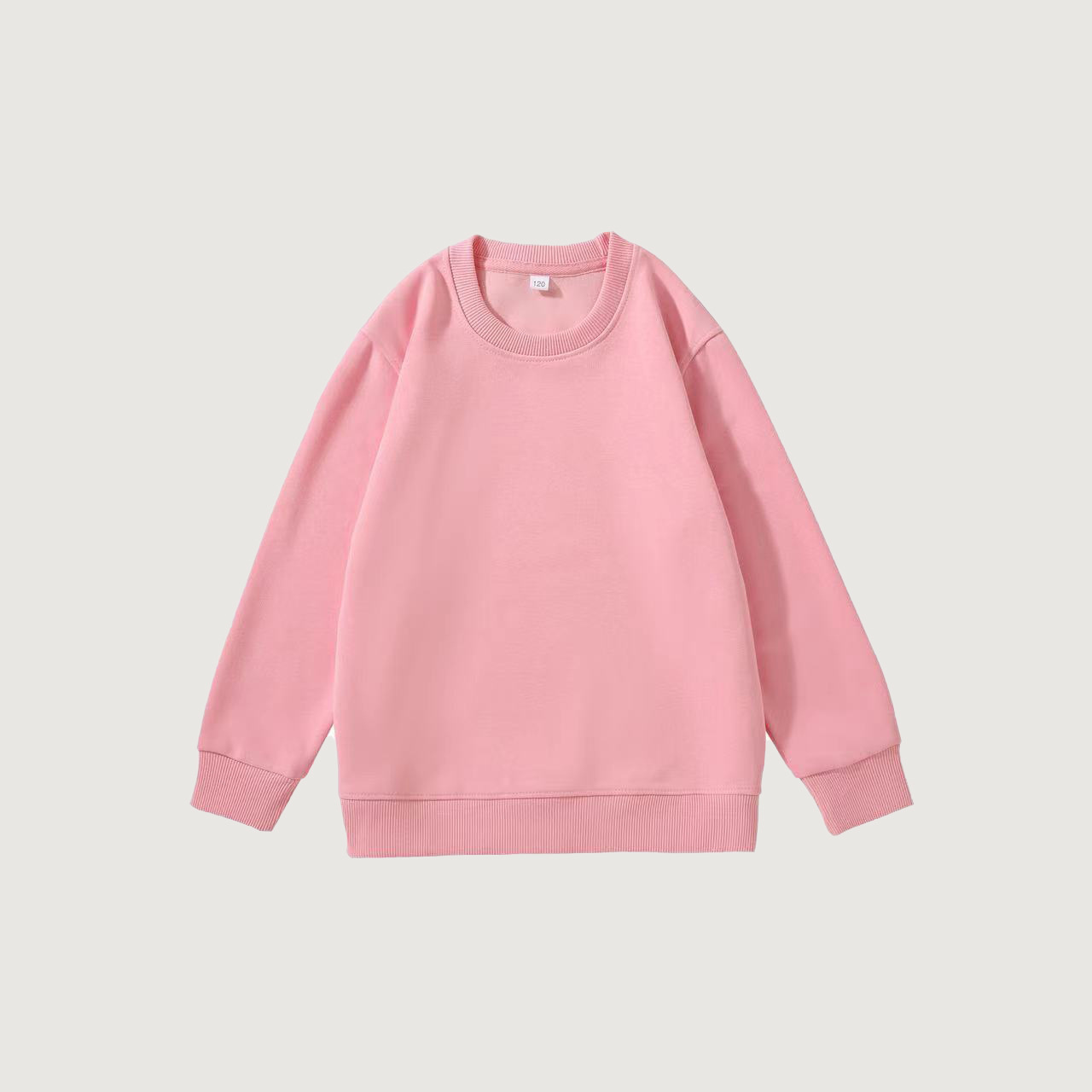 400g suéter de cuello redondo modelos de otoño e invierno más suéter de terciopelo grueso suéter de manga larga suelta camisa de manga larga tendencia