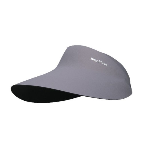 Female model sun hat with empty top, UV protection, summer face mask, face shield, sun hat, invisible seamless sun hat