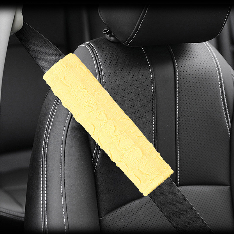Funda Protectora Alargada para Cinturón de Seguridad de Poliéster, Suave, para Auto