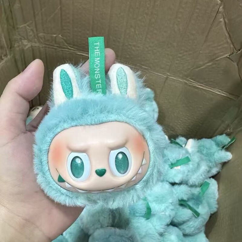クロスボーダーラブブビニール小頭ぬいぐるみヘッドペンダントラブブキーホルダー醜くてかわいい人形|undefined