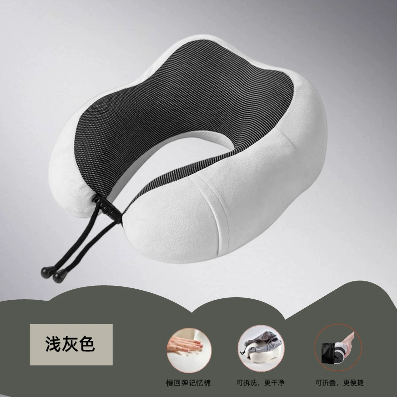 Handheld neck pillow for sleep for traveling, with neck protection