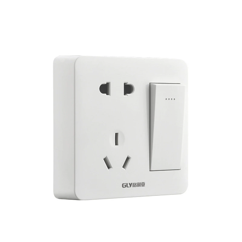 Engineering Model Switch Switch Panel One Five -hole socket with switches, ten holes, fifty -hole bright line wholesale