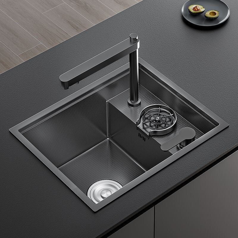 Hot-Selling Designer Hidden Mini Island Bar Sink for Small Apartments, 304 Stainless Steel Single-Slot Vegetable Washing Basin